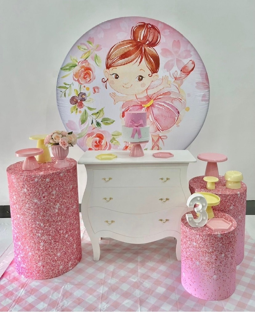 Kit Pegue E Monte - Bailarina - Kit Encanta - ARCO FEST - PEGUE E MONTE & DECORAÇÕES