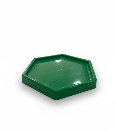 Bandeja Sextavada - Verde - ARCO FEST - PEGUE E MONTE & DECORAÇÕES