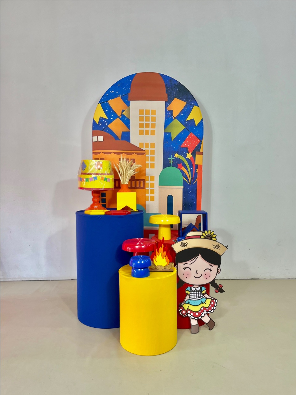 Kit Pegue E Monte - Arraiá Modelo 10 - Linha Junina - ARCO FEST - PEGUE E MONTE & DECORAÇÕES