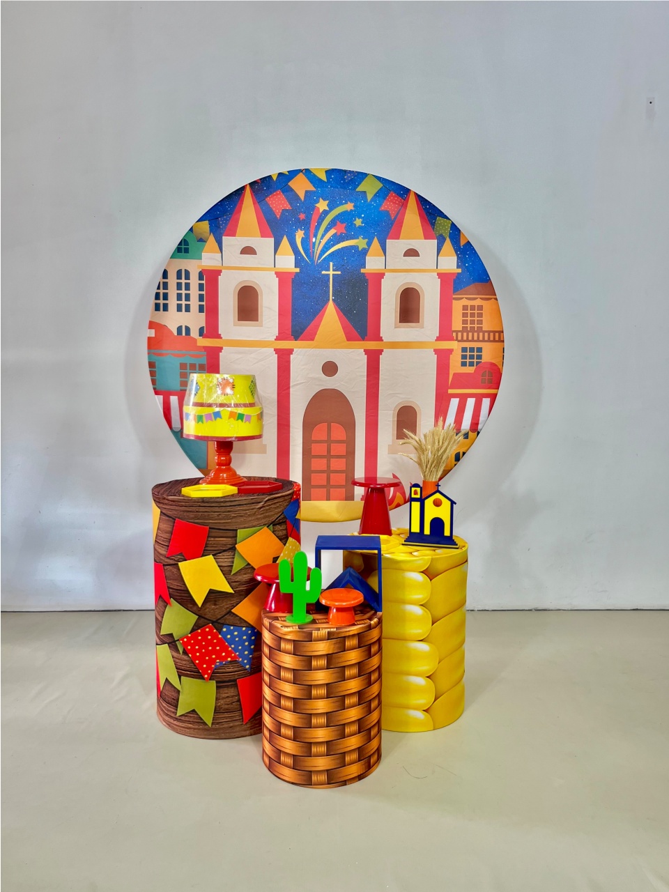 Kit Pegue E Monte - Arraiá Modelo 24 - Linha Junina - ARCO FEST - PEGUE E MONTE & DECORAÇÕES