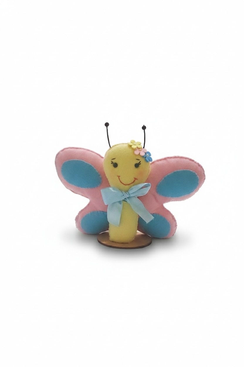 Feltro Borboleta (Jardim/Bosque) - ARCO FEST - PEGUE E MONTE & DECORAÇÕES