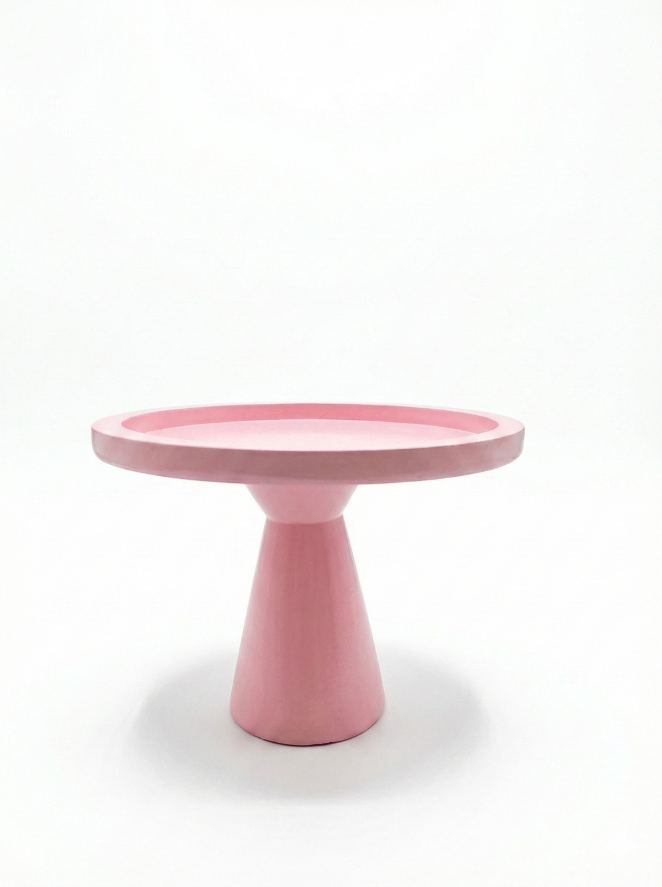 Bandeja Madeira Borda Alta - Rosa (Pequena) - ARCO FEST - PEGUE E MONTE & DECORAÇÕES