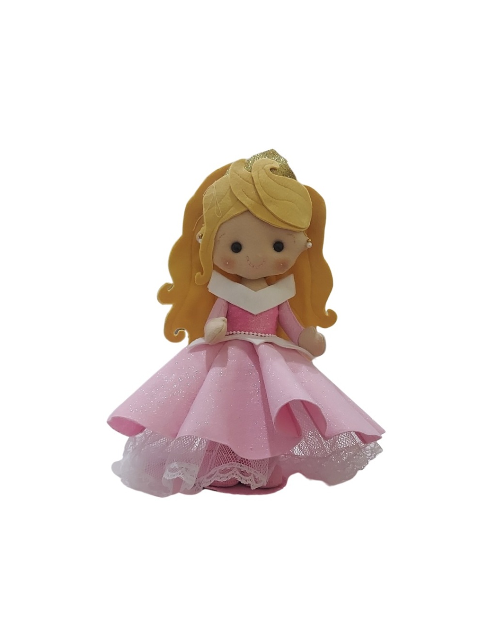 Feltro - Rapunzel Baby (Princesas)  - ARCO FEST - PEGUE E MONTE & DECORAÇÕES