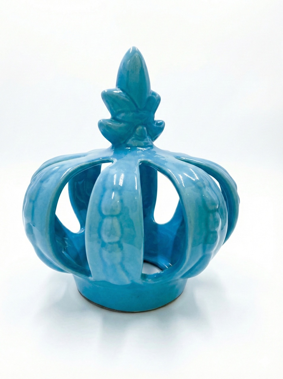 Coroa Porcelana 3D - Azul Bb  - ARCO FEST - PEGUE E MONTE & DECORAÇÕES