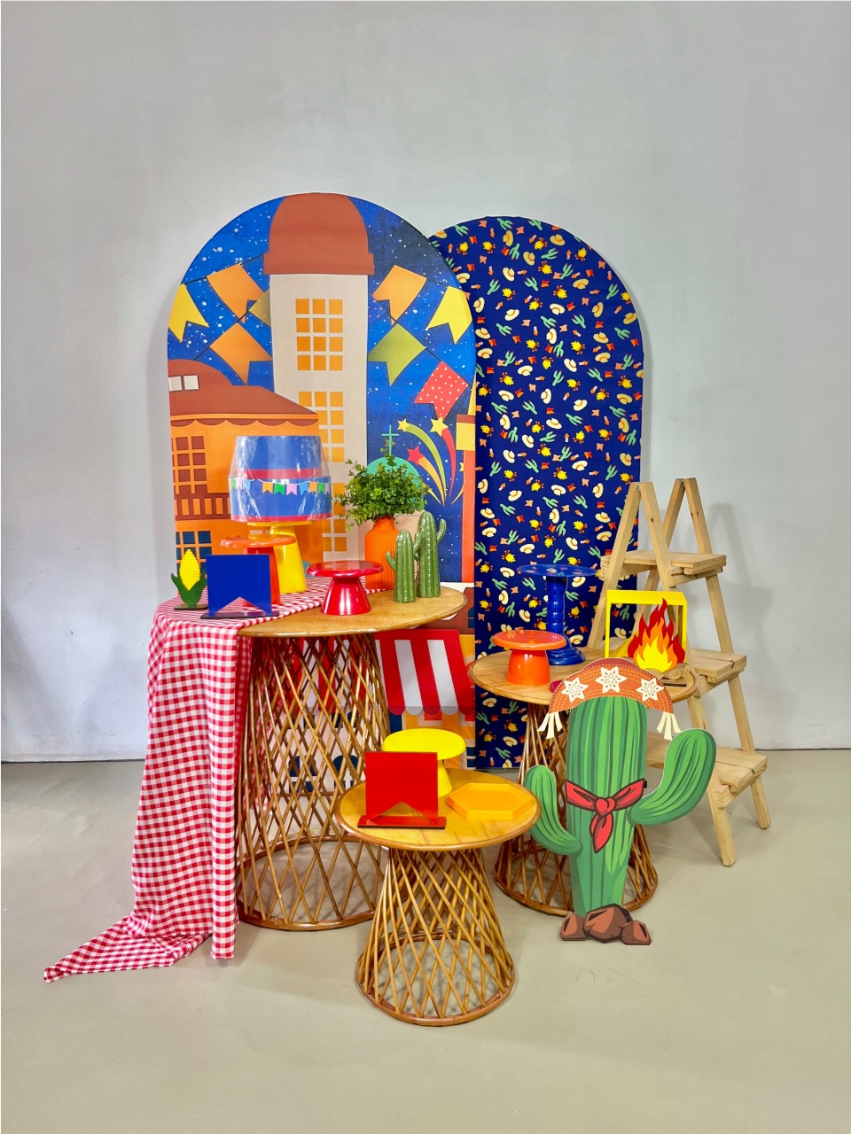 Kit Pegue E Monte - Arraiá Modelo 21 - Linha Junina - ARCO FEST - PEGUE E MONTE & DECORAÇÕES