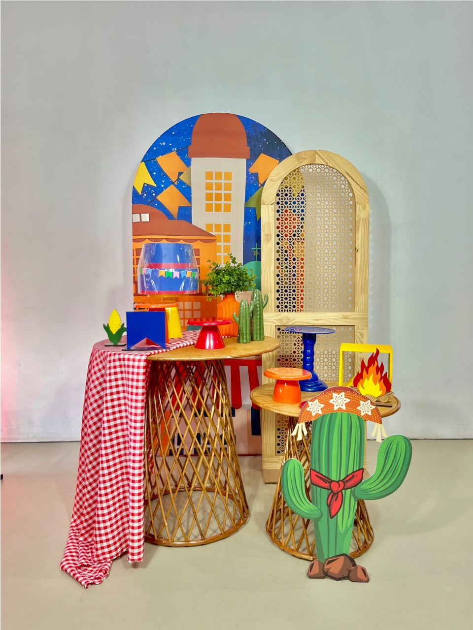 Kit Pegue E Monte - Arraiá Modelo 14 - Linha Junina - ARCO FEST - PEGUE E MONTE & DECORAÇÕES