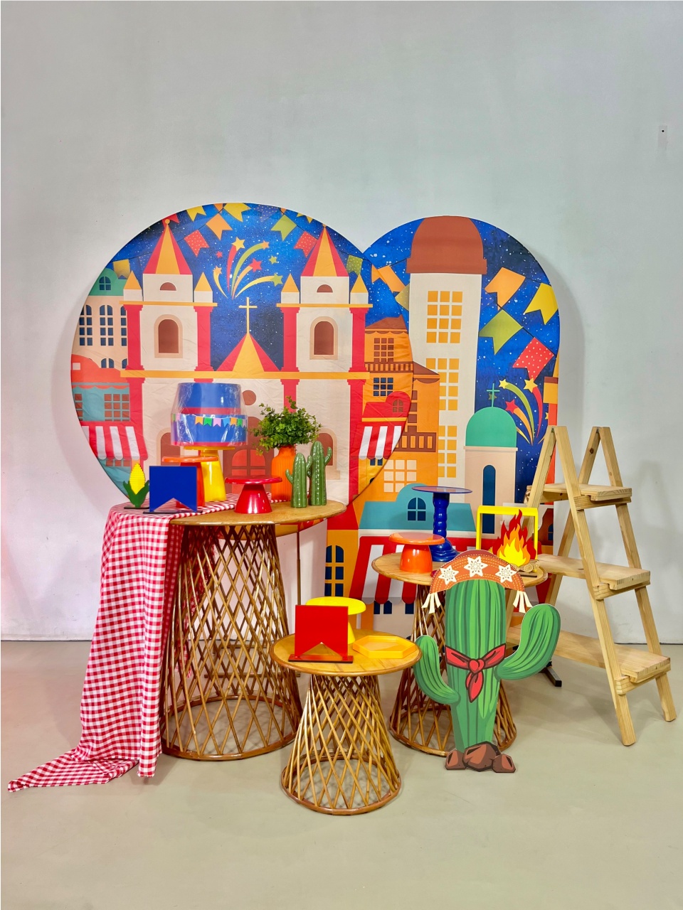 Kit Pegue E Monte - Arraiá Modelo 16 - Linha Junina - ARCO FEST - PEGUE E MONTE & DECORAÇÕES