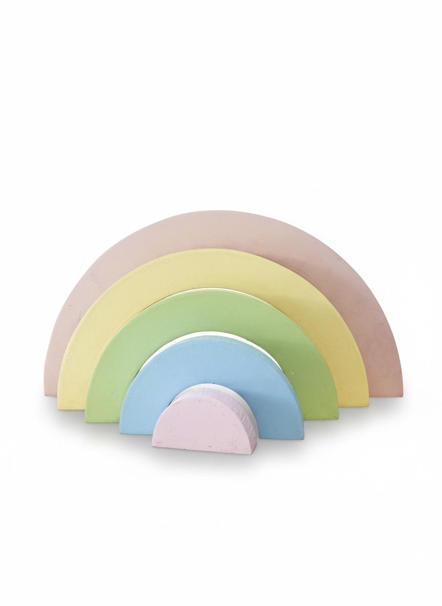 Composição de Mesa - Arco-Íris - ARCO FEST - PEGUE E MONTE & DECORAÇÕES