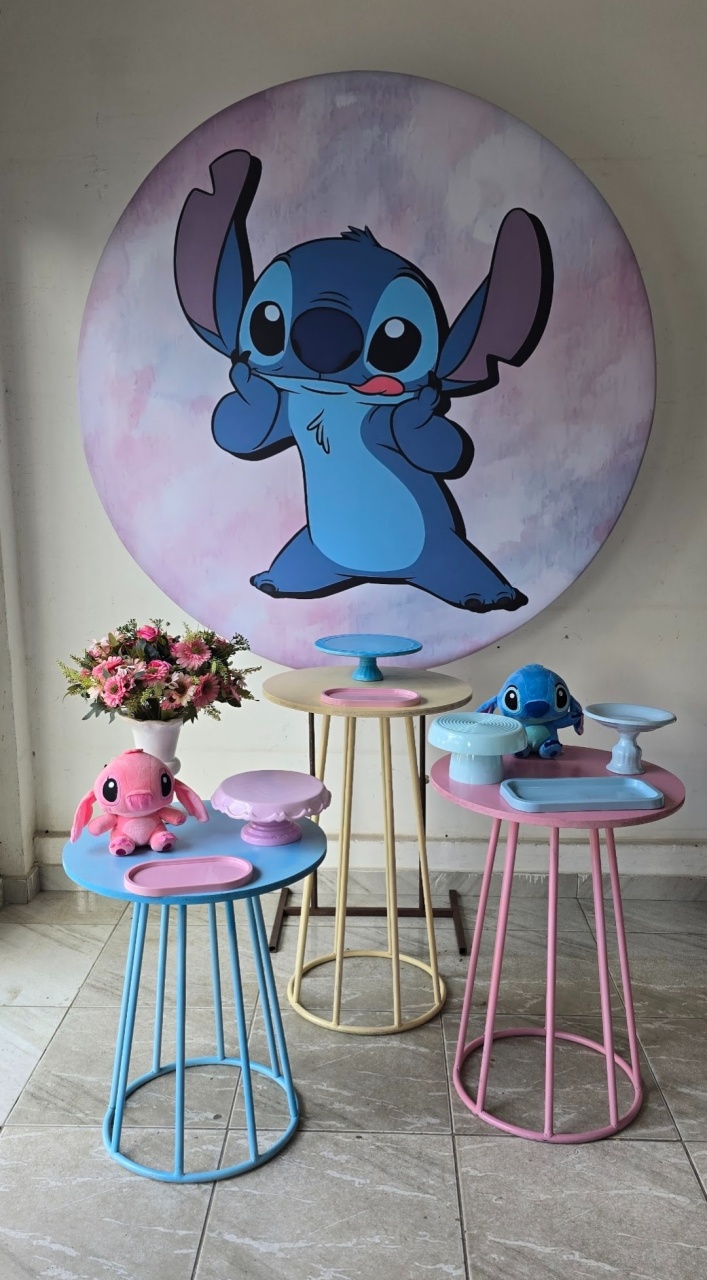 Kit Pegue E Monte - Stitch 6 - L&N Decorações 