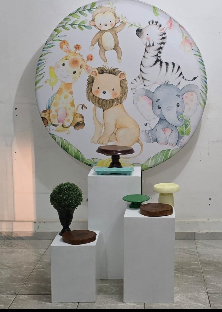 Kit Pegue E Monte- Safari 4 - L&N Decorações 