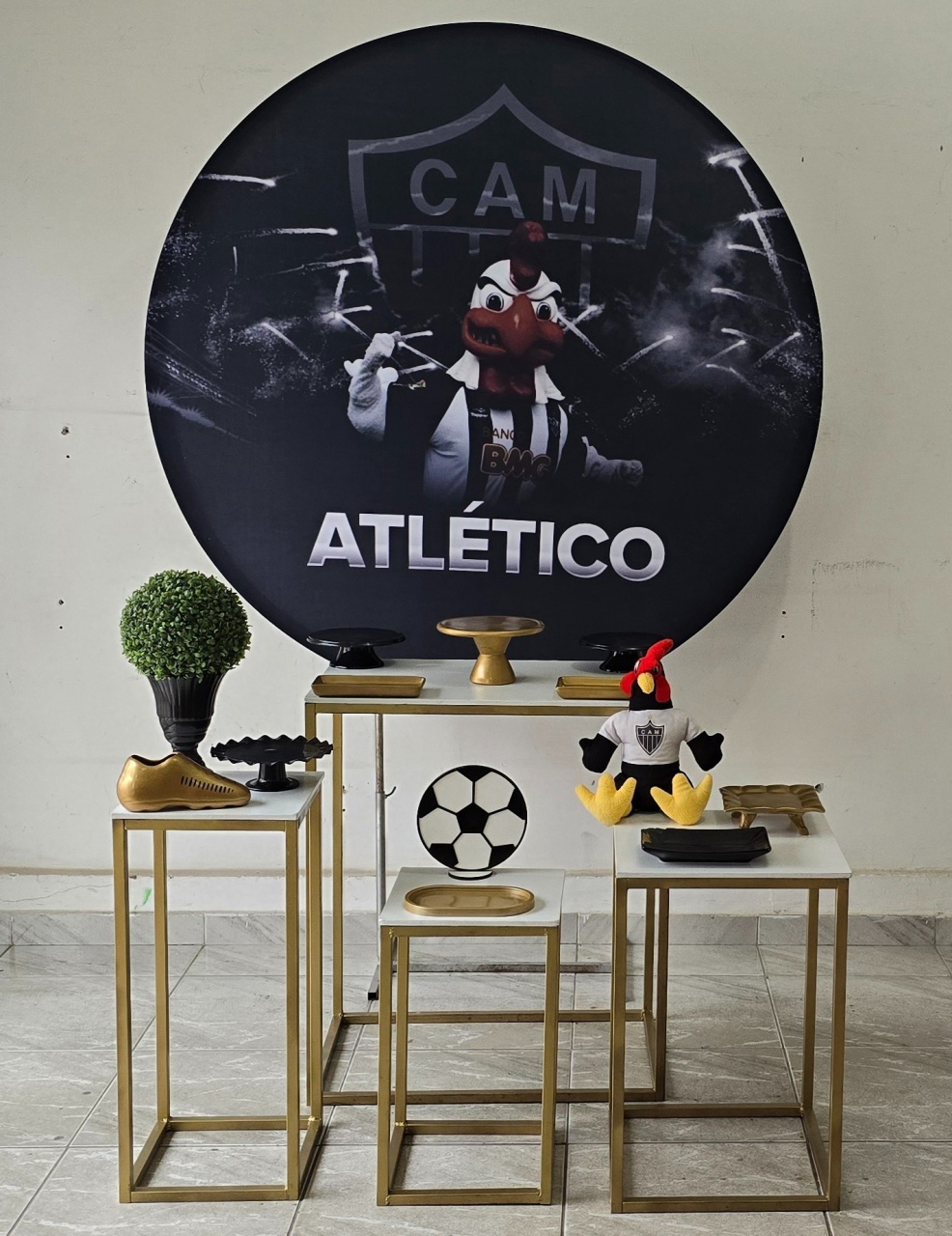 Kit Pegue E Monte - Atlético  - L&N Decorações 