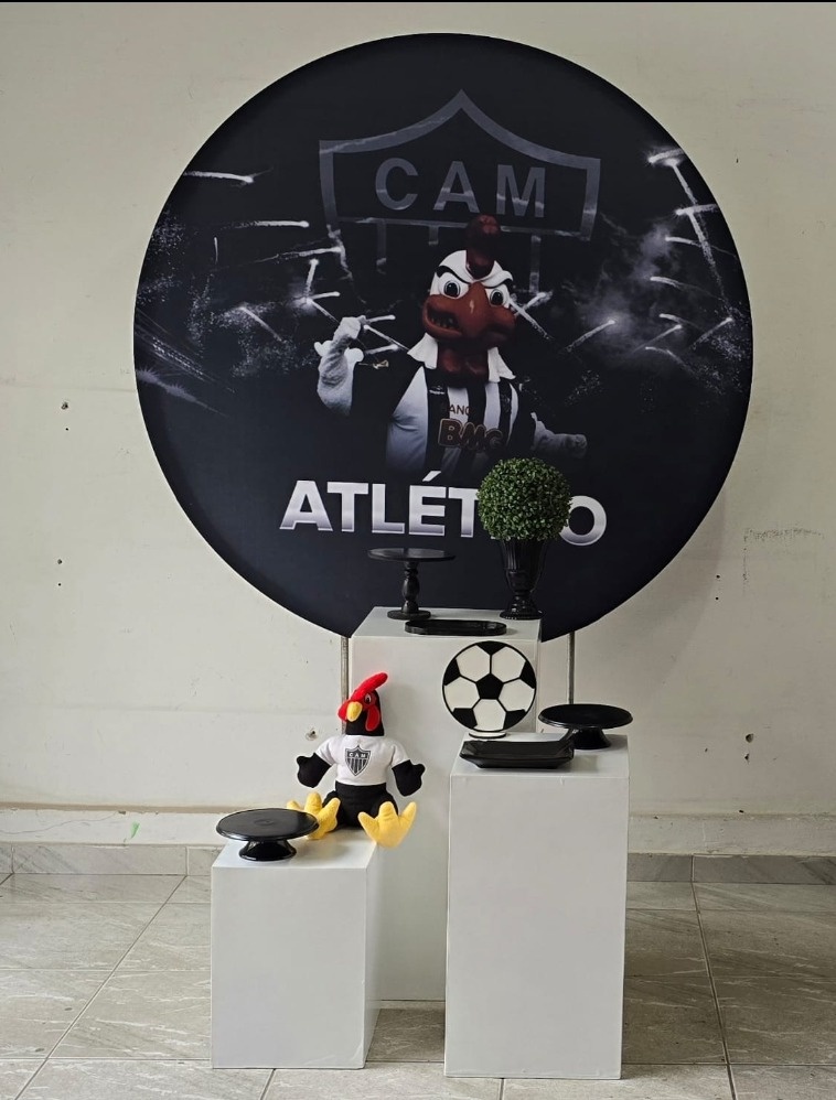 Kit Pegue E Monte - Atlético 5 - L&N Decorações 