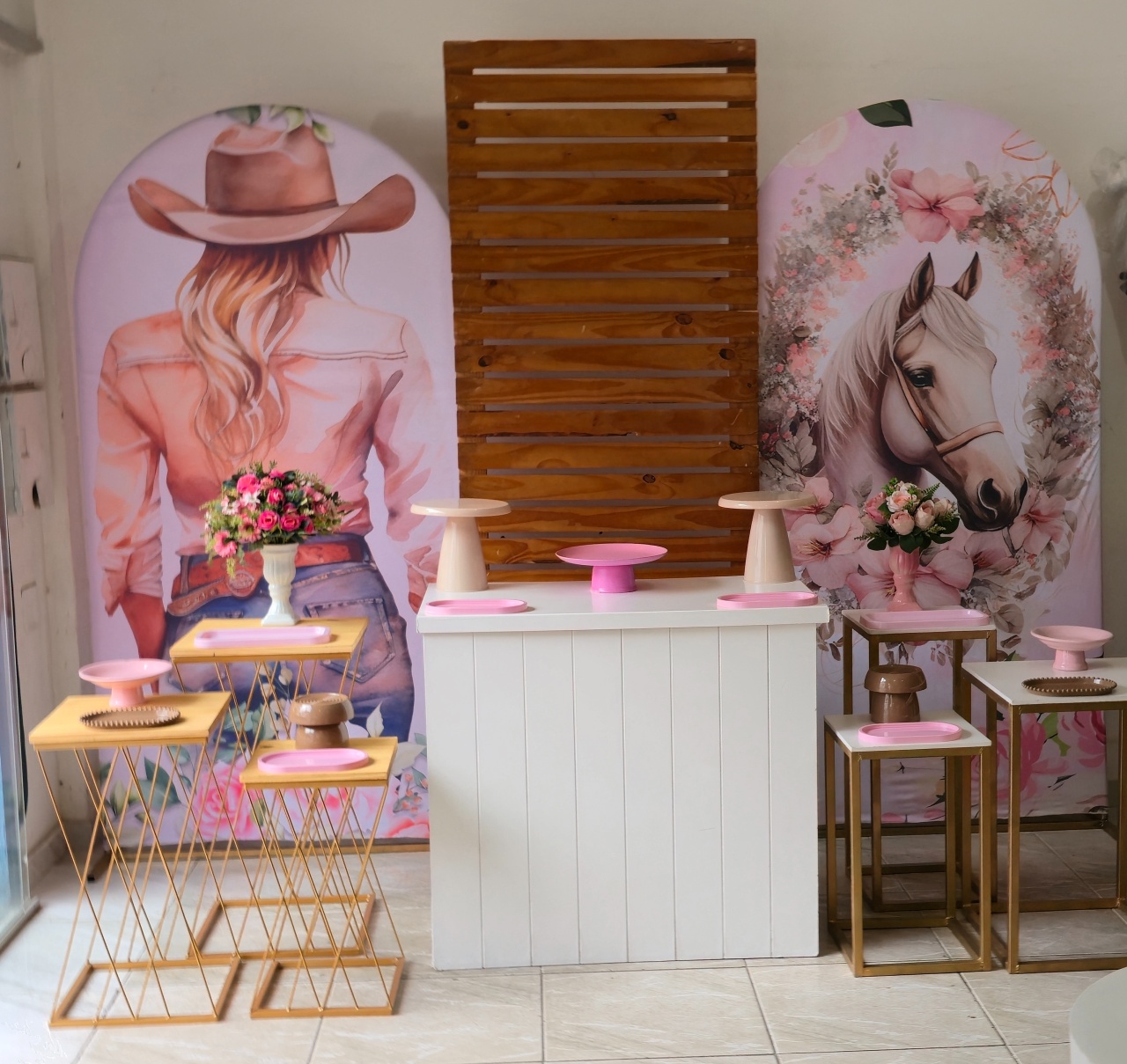 Kit Pegue E Monte - Boiadeira/Cavalo 3 - L&N Decorações 