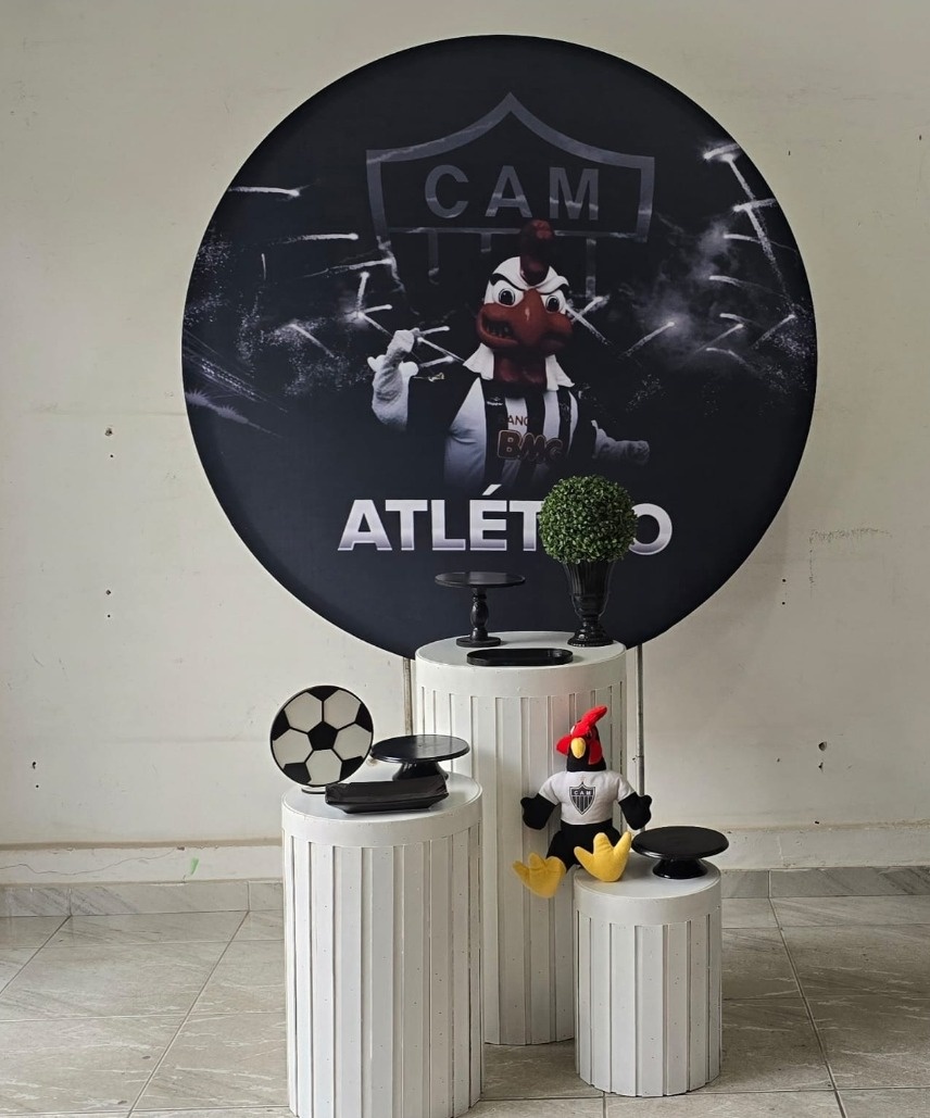 Kit Pegue E Monte - Atlético 4 - L&N Decorações 