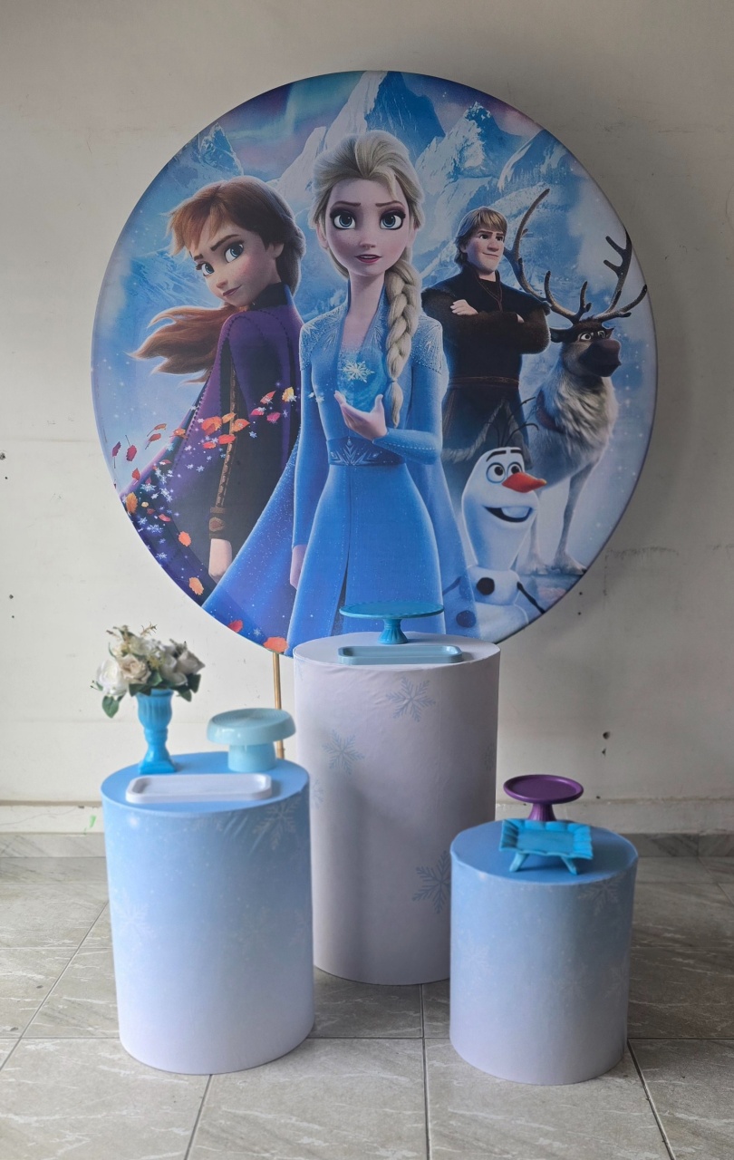 Kit Pegue E Monte: Frozen 1  - L&N Decorações 