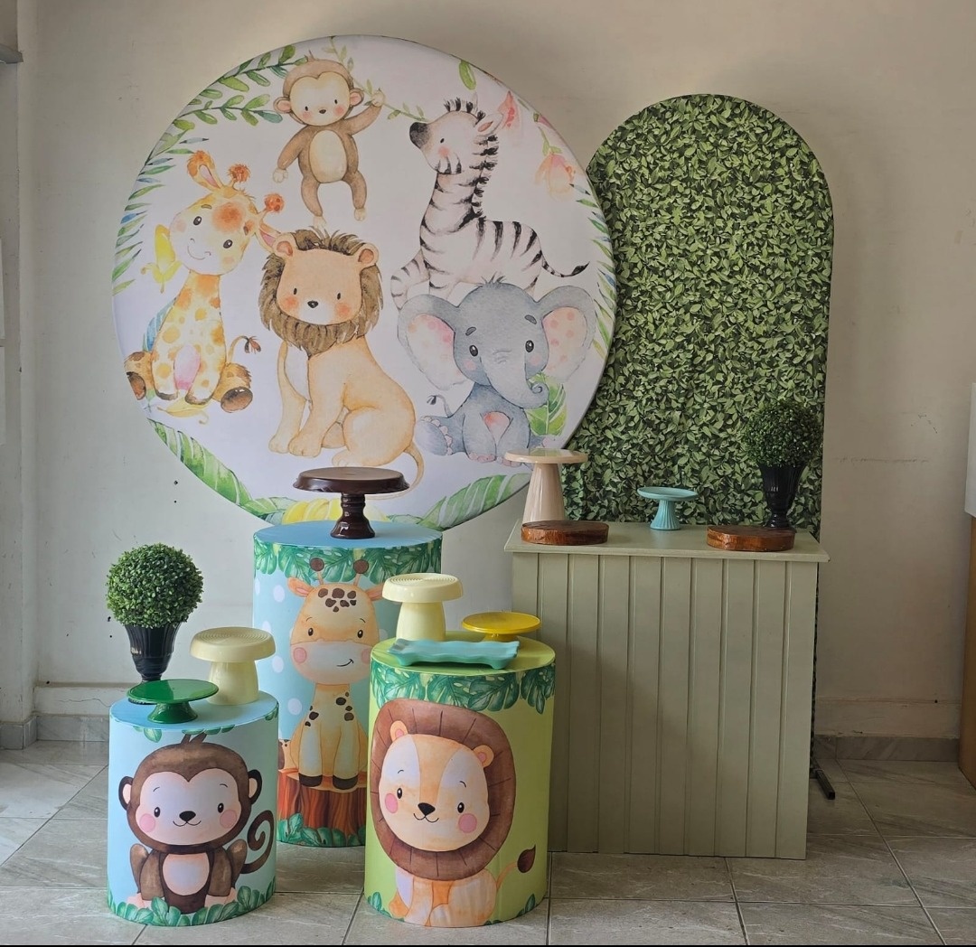 Kit Pegue E Monte: Safari  - L&N Decorações 