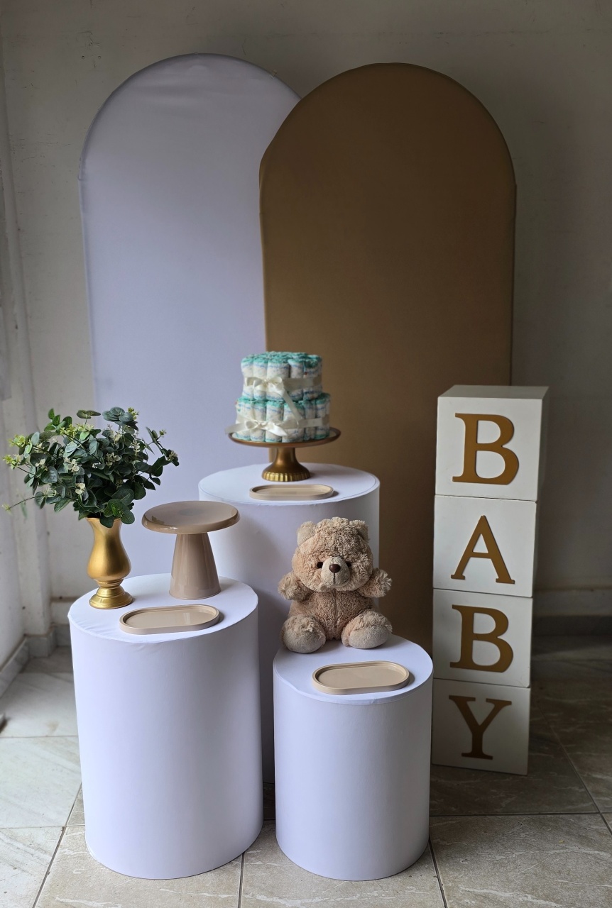 Kit Pegue E Monte - Cha de Bebe Menino 1 - L&N Decorações 