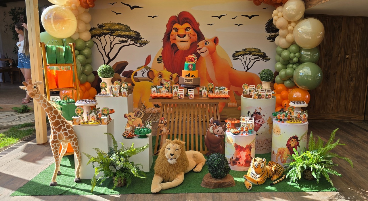 Decoração - Rei Leão  - L&N Decorações 