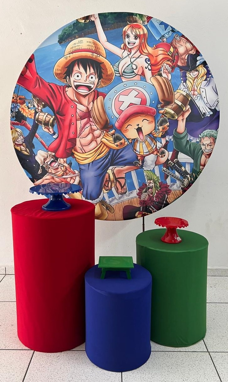 Kit Pegue E Monte Básico One Piece - Balões de Menina 