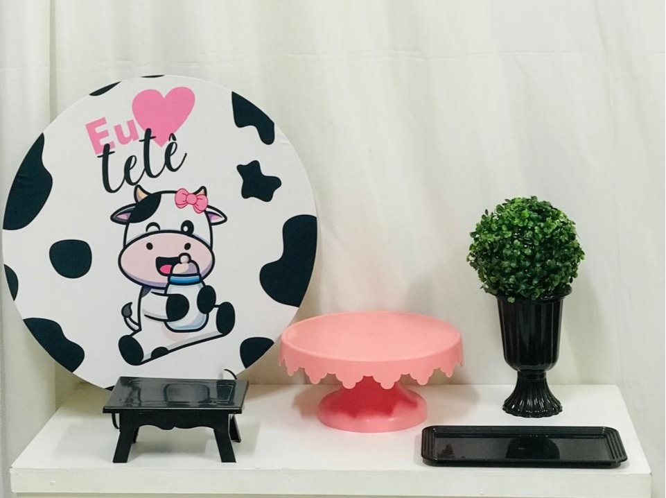 Kit Só Um Bolinho Eu Amo Meu Tete - Balões de Menina 