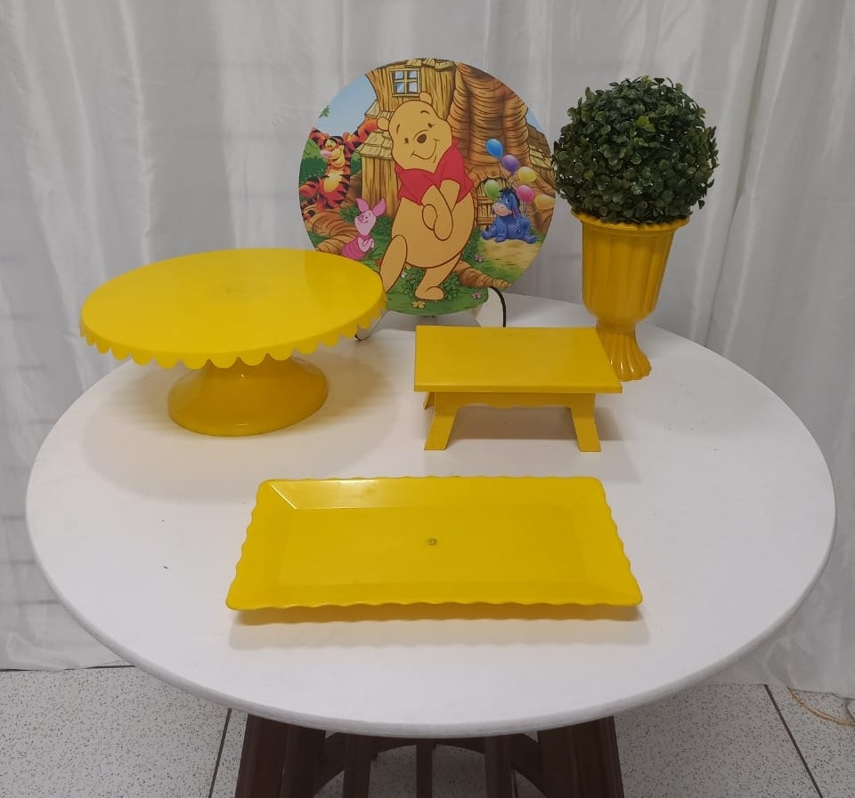 Kit Só Um Bolinho Urso Pool - Balões de Menina 