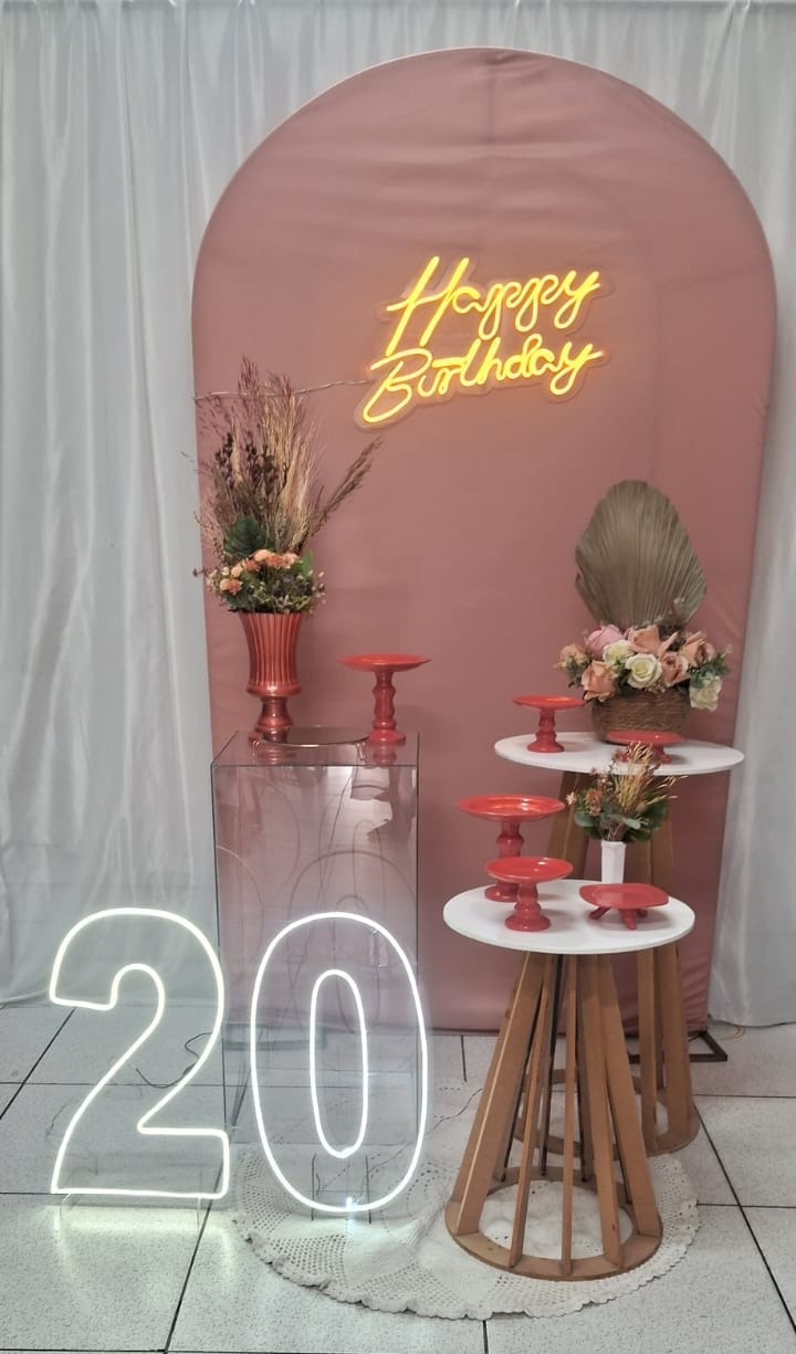 Kit Composição Rose 2 - Balões de Menina 