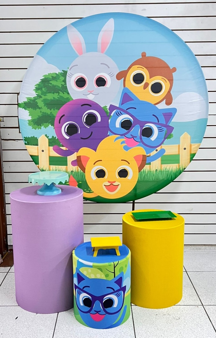 Kit Pegue E Monte Básico Bolofofo - Balões de Menina 