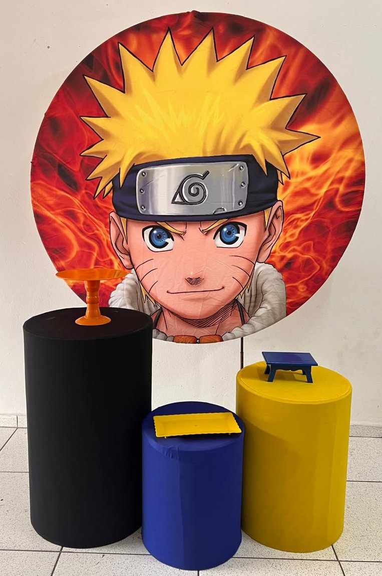 Kit Pegue E Monte Básico Naruto - Balões de Menina 