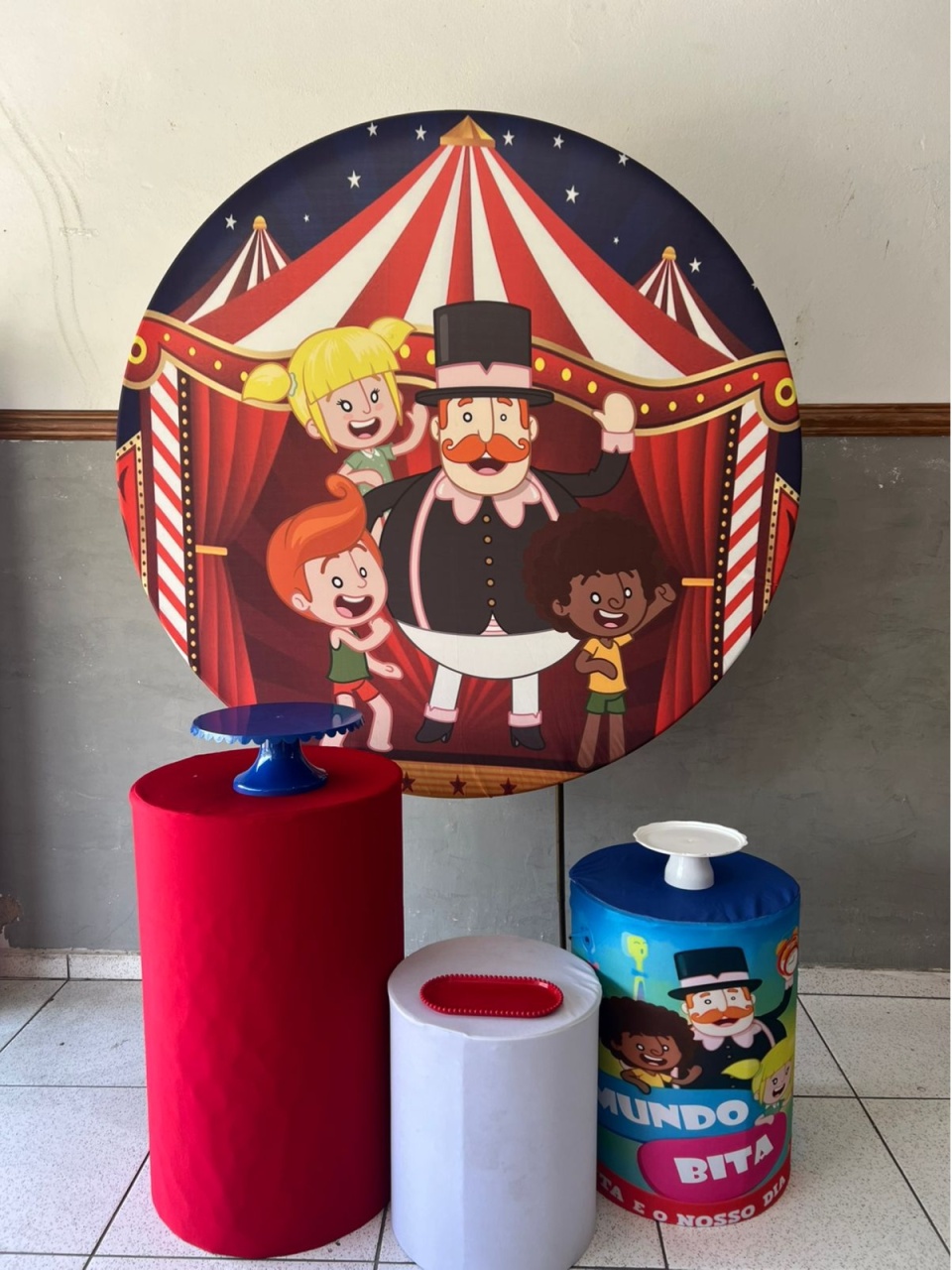 Kit Pegue E Monte Basico Mundo Bita - Balões de Menina 