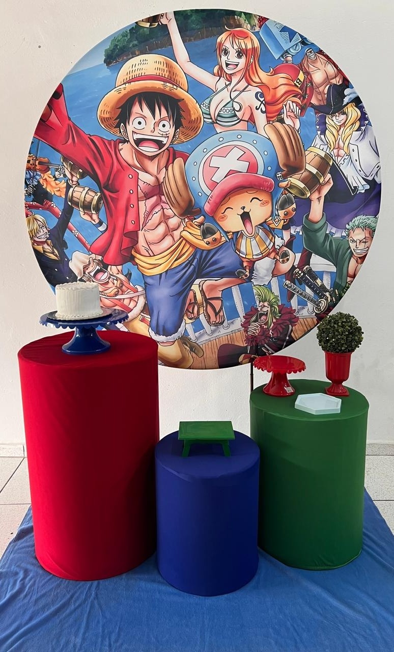 Kit Pegue E Monte Padrão One Piece - Balões de Menina 