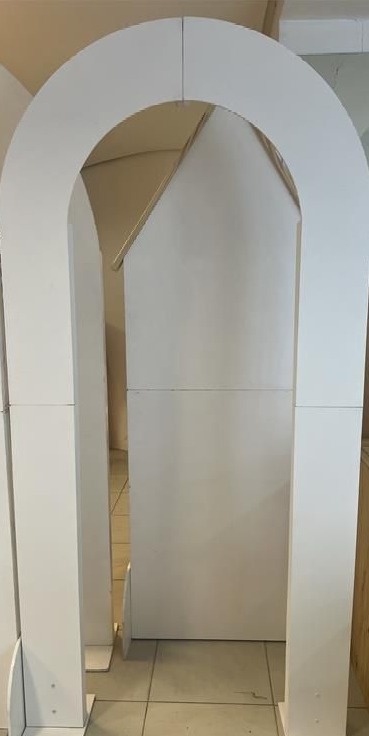 Portal Romano de Mdf - Balões de Menina 