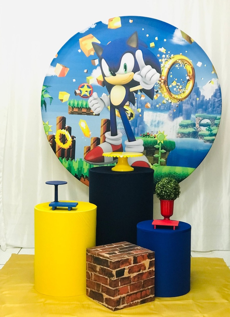 Kit Ouro Sonic  - Balões de Menina 