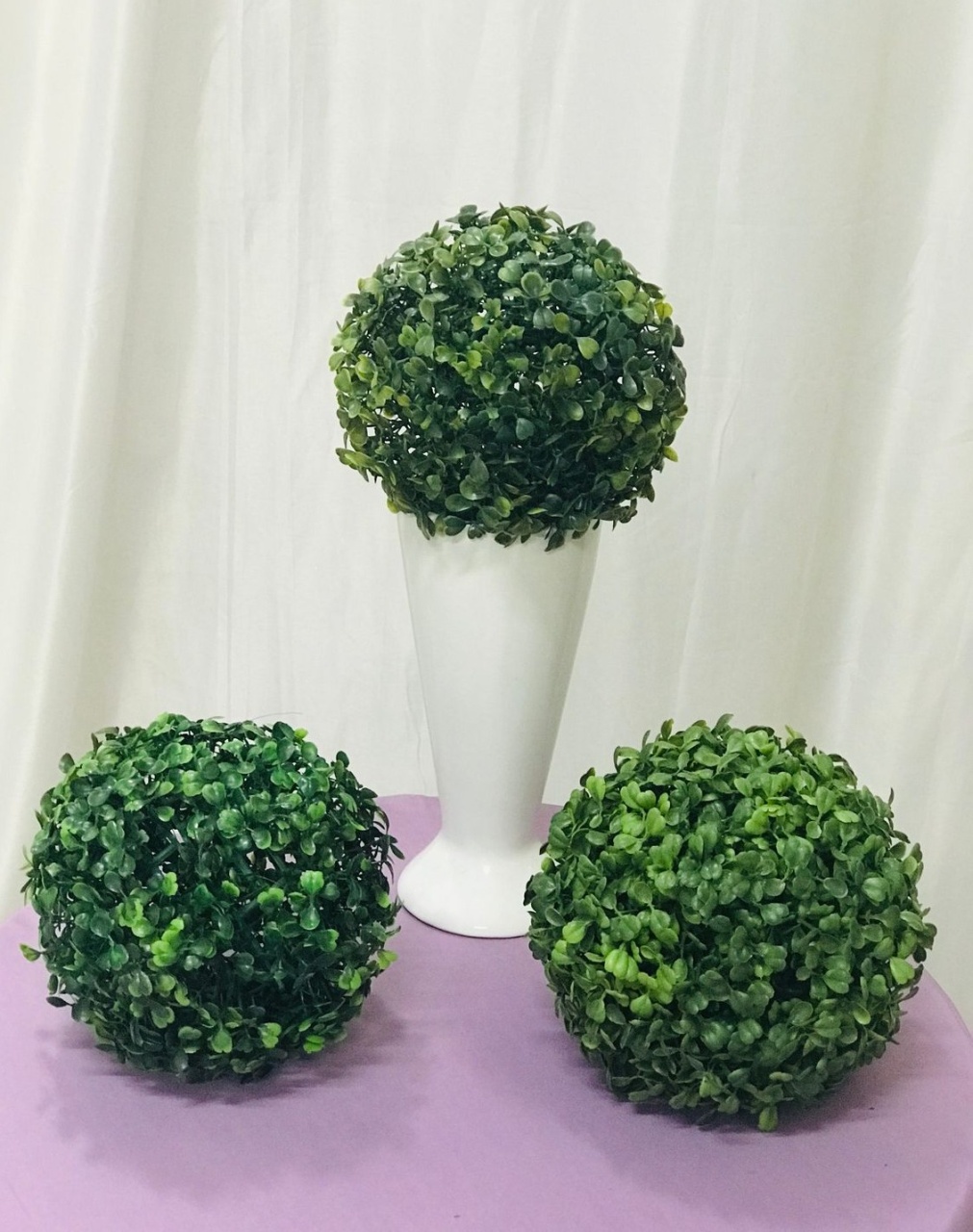 Arbusto Verde Médio  - Balões de Menina 