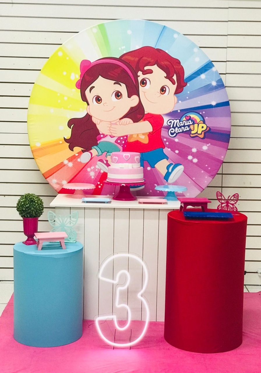 Kit Composição Maria Clara E Jp - Balões de Menina 