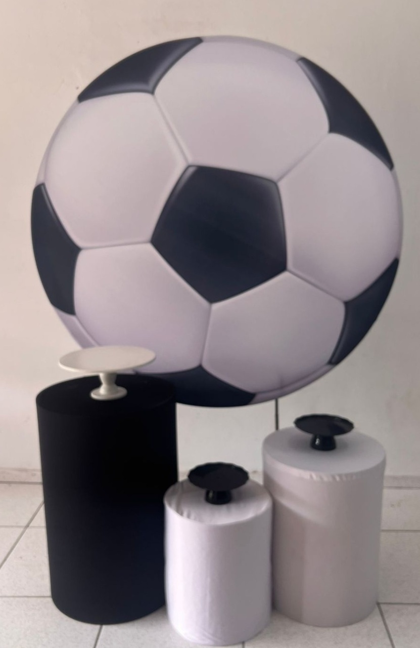 Kit Pegue E Monte Básico Bola de Futebol - Balões de Menina 