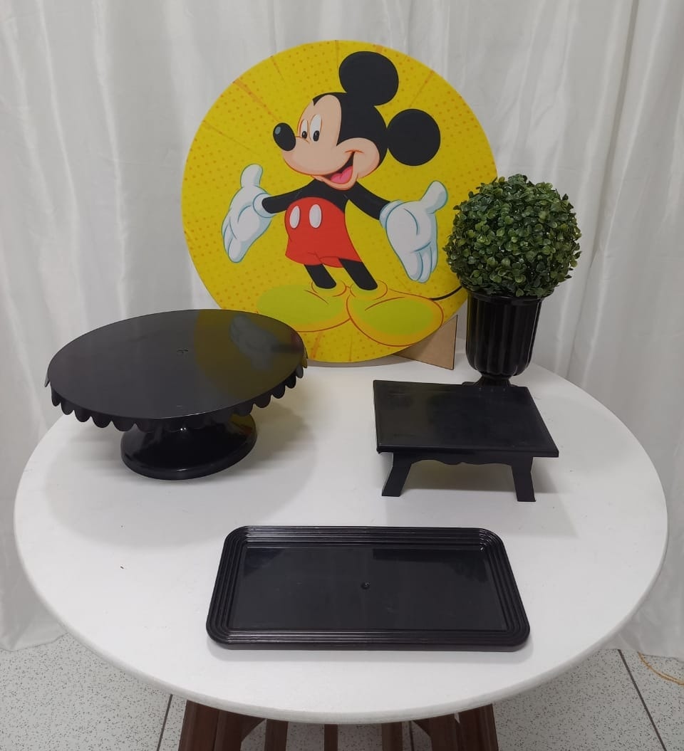 Kit Só Um Bolinho Mickey - Balões de Menina 