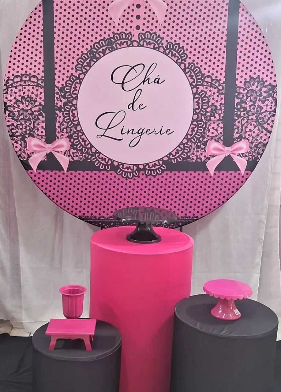 Kit Bronze Chá de Lingerie - Balões de Menina 
