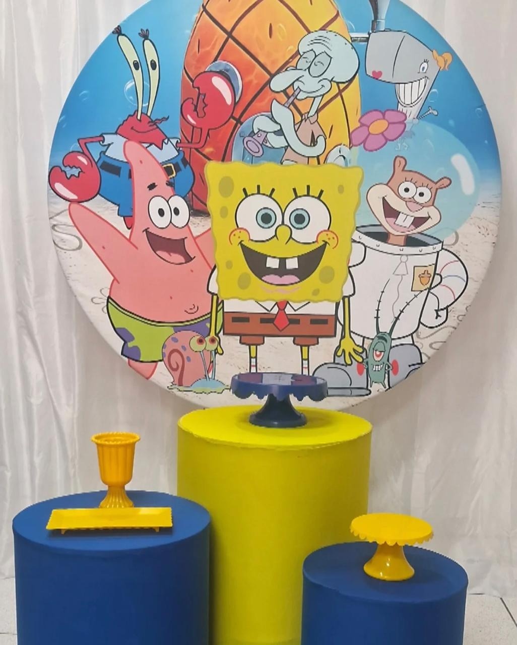 Kit Bronze Bob Esponja - Balões de Menina 