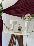 Kit Composição Luxo Marsala/Branco - imagem 2