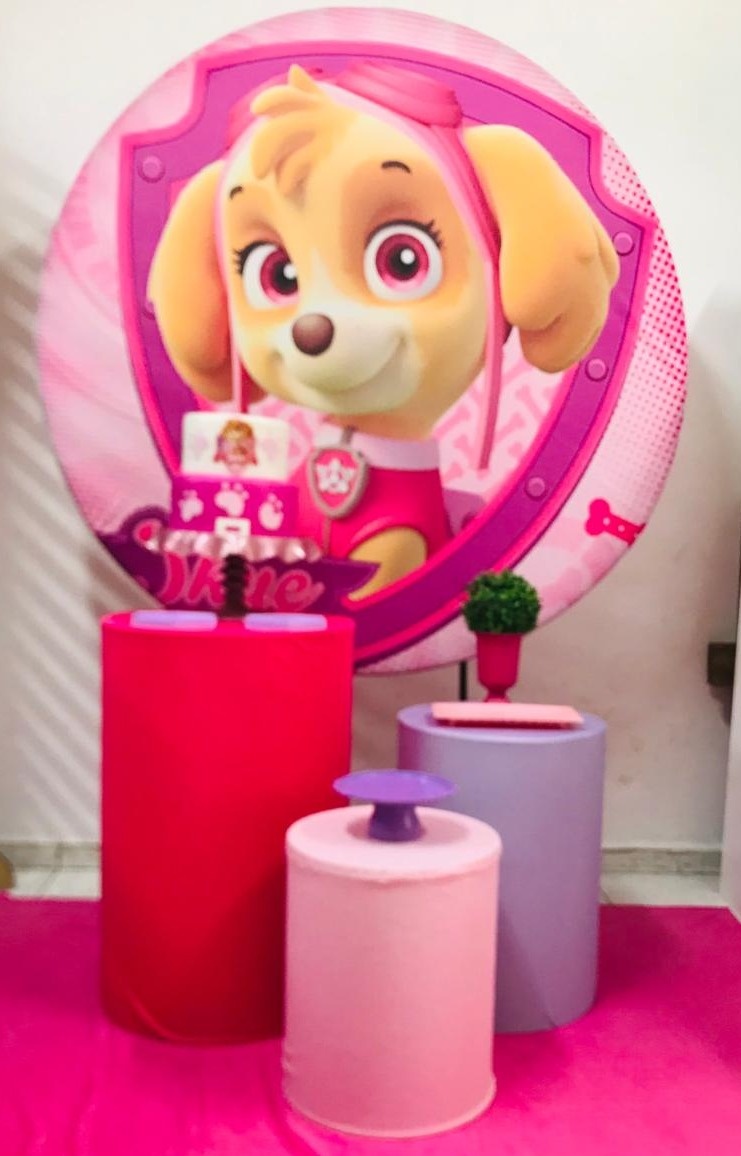 Kit Bronze Skay - Balões de Menina 