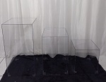 Trio Cubo Acrílico  - imagem 1