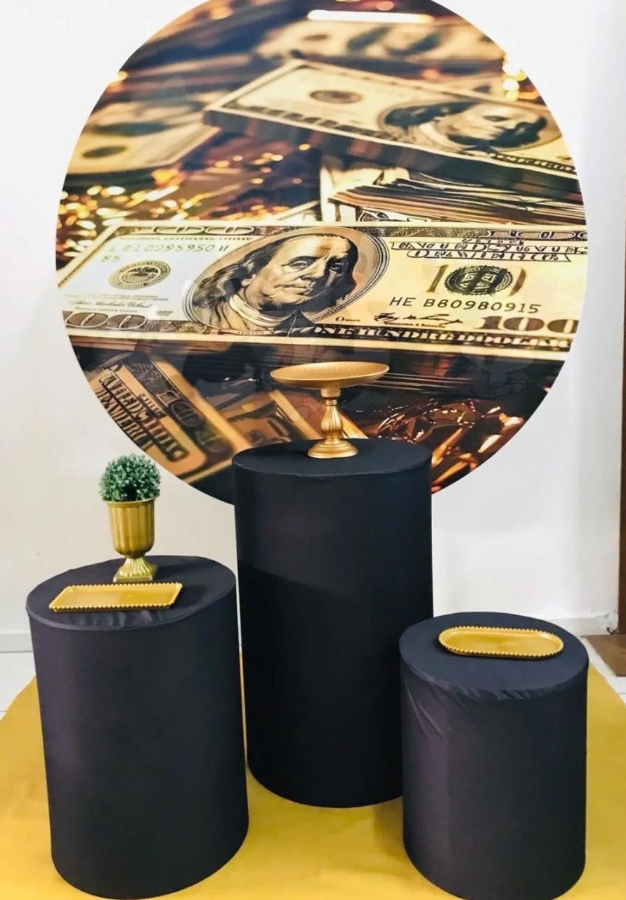 Kit Pegue E Monte Básico Dólar  - Balões de Menina 