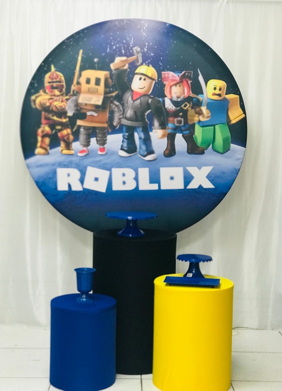 Kit Bronze Roblox - Balões de Menina 