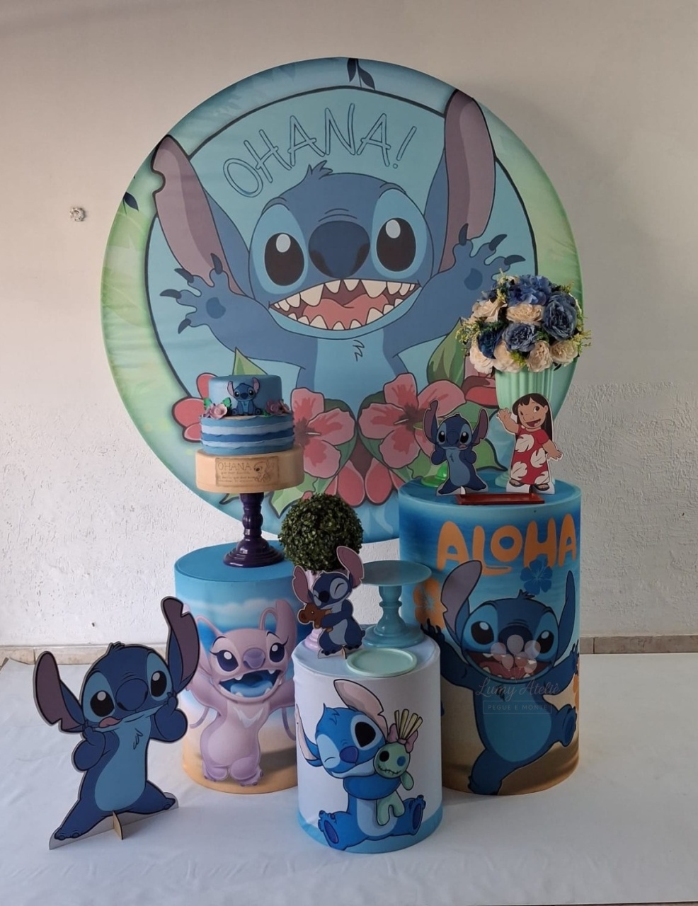 Lilo Stitch - LumyAtelieDecoacao