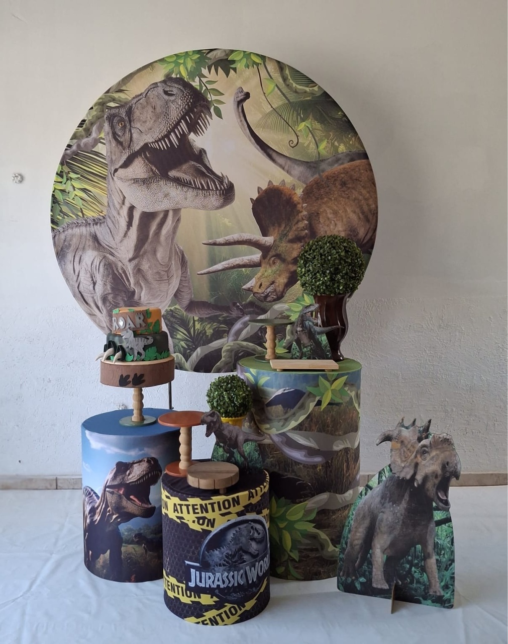 Dinossauro Bronze - LumyAtelieDecoacao