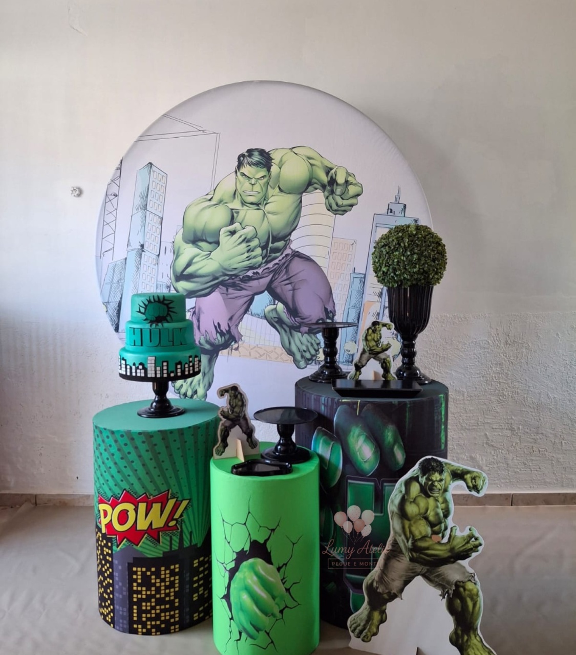 Hulk Bronze - LumyAtelieDecoacao