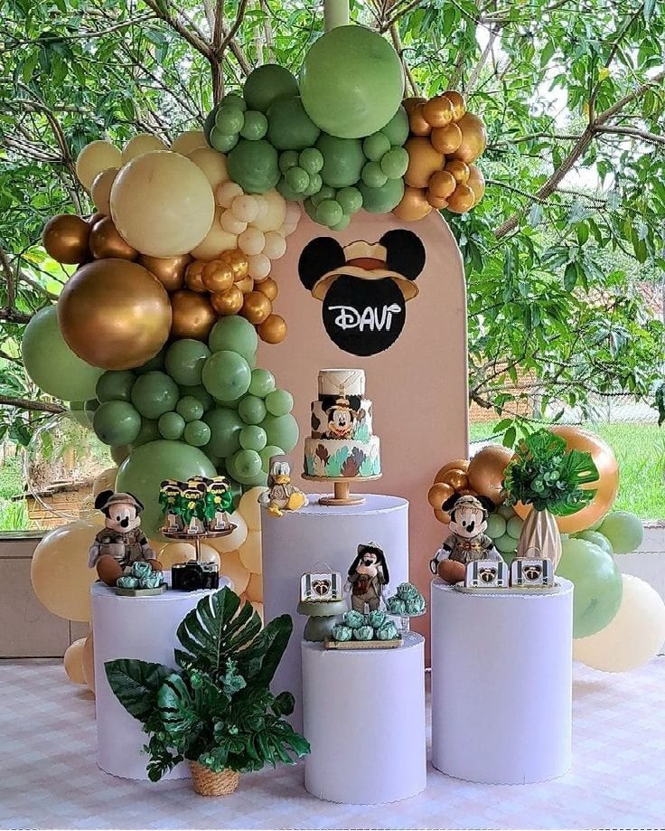 Mickey Safari - LumyAtelieDecoacao