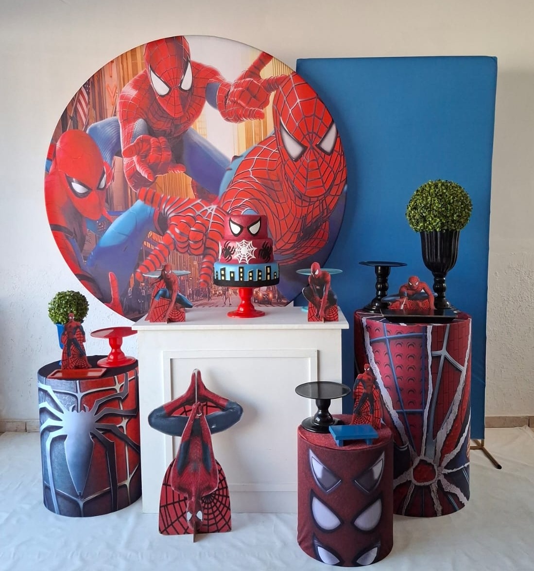 Homem Aranha Ouro - LumyAtelieDecoacao
