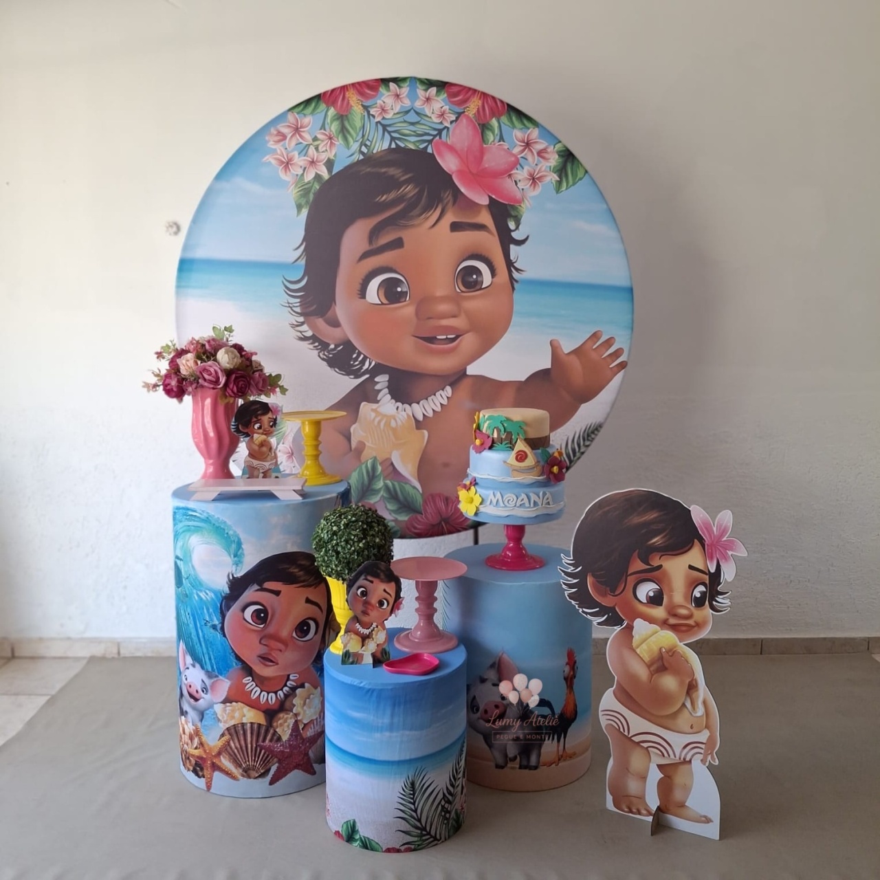 Moana Baby - LumyAtelieDecoacao