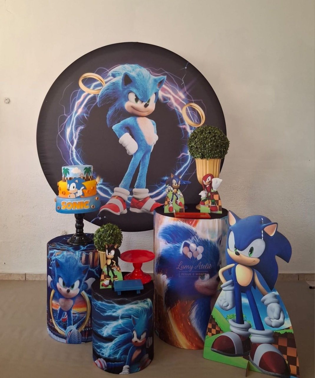 Sonic Bronze - LumyAtelieDecoacao